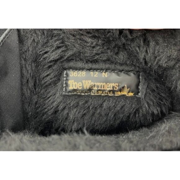Toe Warmers Canada Mid Calf Boots Womens Sz 12 N Waterproof Insulated Hook  Loop - Picture 12 of 12